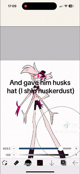 Redesigning Angel Dust's Look in Hazbin Hotel