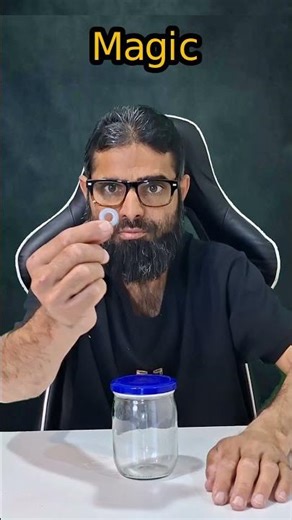 Coin Band Taby Mein Kaise Aa Gaya? 😱 Amazing Magic Trick | AZ Magic Trick #Shorts#magicshorts# funny