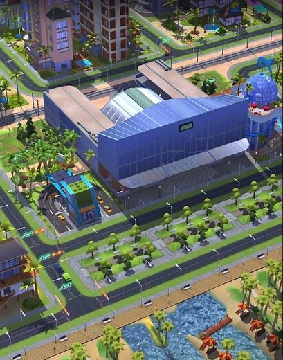 SimCity Buildit Train Stations