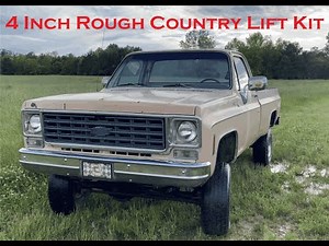 1978 Chevy K10 4 Inch Rough Country Lift