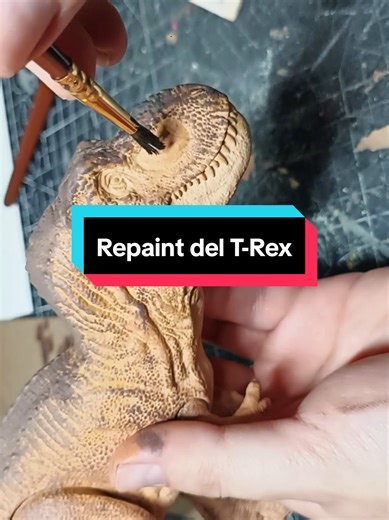 Pinté un T-REX en su totalidad 🦖🖌️ Esta figura pertenece a la línea de figuras básicas de JURASSIC WORLD REBIRTH 🌎 ¿Te gustó el video? Sígueme para más 🎬 ya que en mi perfil puedes encontrar los tutoriales para hacer tus propios escenarios, dioramas, maquetas, miniaturas y otros proyectos DIY para decorar tus juguetes y figuras 🤖 diorama DIY mini miniaturas tutorial tutoriales accesorios escenarios maquetas cómo hacer Jurassic park Jurassic world Jurassic world rebirth T-Rex Tyrannosaurus R