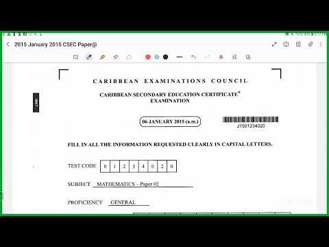 CSEC Maths Class Dec. 29, 2025 Revision