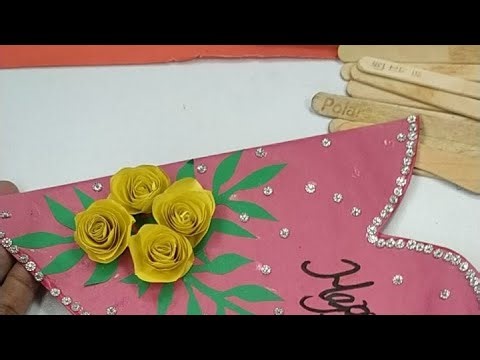 amazing paper craft idea. easy homemade idea with paper.