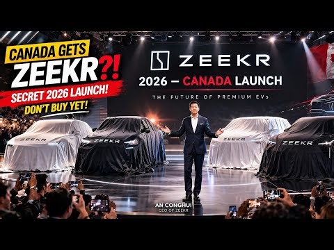 Zeekr Reveals Their TOP Best Selling Models For Canada In 2026
