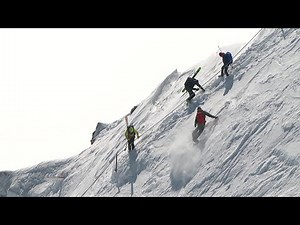 19 mai 2021 : les skieurs de retour avec le téléphérique de Chamonix Mont-Blanc