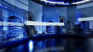 3d Virtual Studio News Studio Background Stock Footage Video (100% Royalty-free) 3660281297 | Shutterstock