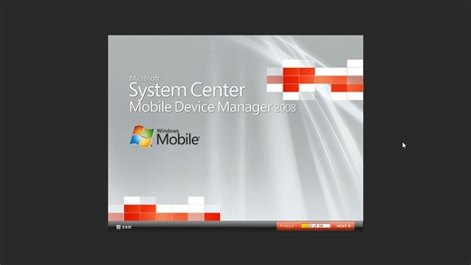 Microsoft System Center Mobile Device Manager (SCMDM) 2008演示光盘演示