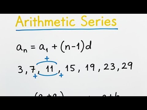 Arithmetic Sequence and Arithmetic Series- Basic Introduction