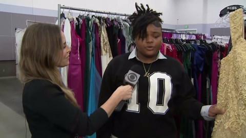 Teens Go Shopping For Prom All in One Place
