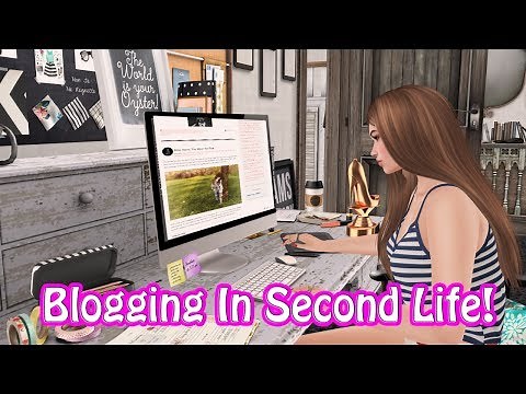 How To Blog In Second Life! Part 1 - Where Do I Put It?!