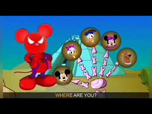 Mickey Mouse VS SpiderMan Iron Man Vimeo Finger Family TV Kids Zone