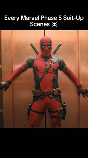 Every Marvel Phase 5 Suit-Ups ☠️ #shorts