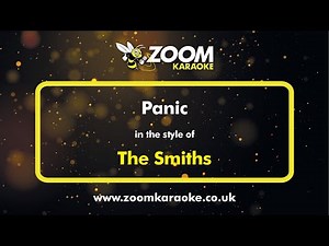 The Smiths - Panic - Karaoke Version from Zoom Karaoke