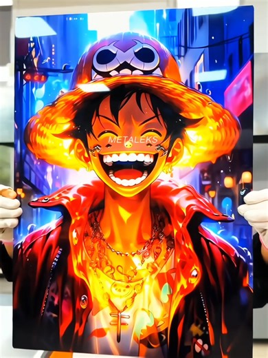 Premium Anime Metal Posters for Collectors