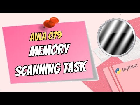 PsychoPy – Aula 079 | Memory Scanning Task