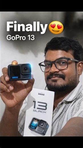 Finally! GoPro HERO 13 Black Unboxing 📸🔥 #shorts || Rider Ravi || #jaipur #gopro
