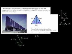 Pythagorean Theorem (Advanced Word Problems): Example
