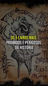 Os 5 livros mais proibidos e perigosos da história - necronomicon e o livro de thoth - #necronomicon #fypシ゚viralシ #fypシ゚ #Historia #misterio #videograms #teoria | Fatos Biblicos