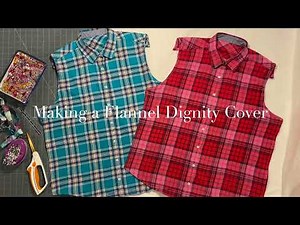 Making a Flannel Dignity Cover (Adult Bib)