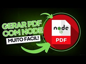 Como gerar PDF com Node.js - PDFKIT