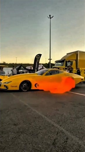 Pure Firepower: Exhaust Flame Spit! 🔥 Wait For End #short