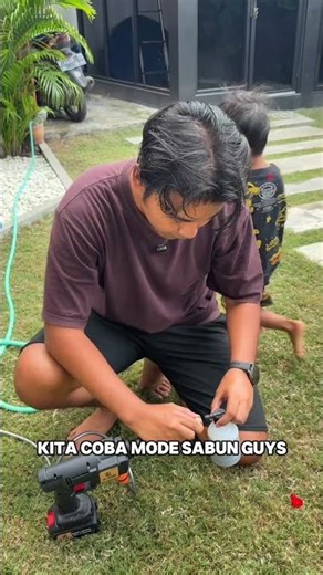 Motorbike spray using battery guys #nasionp