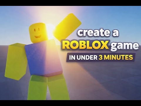how to create a Roblox game in 2026 (on a computer)