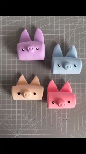 DIY - How to make "Pig" in 10 seconds #diy #clay #youtubeshorts