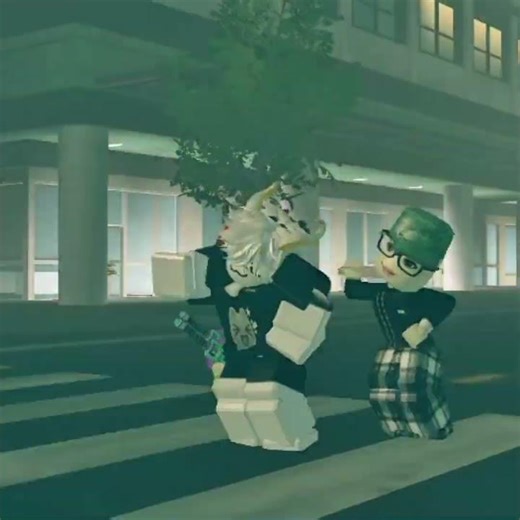 GOYANG DULU EUY 😆😆 : Collab with ‪@Linx_ajaa‬ ‪@ai_wuhu‬ #robloxedit #dance #fyourpage #fyp