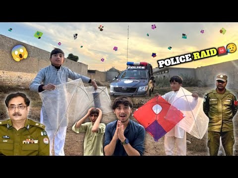Police raid🚨 || Hamza shah ko police ny pkr liya!😢 || No more kite flying!❌ || No more vlogs! 😓