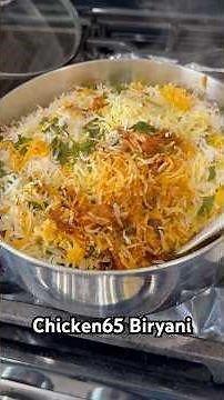 Chicken 65 Biryani||Chicken Fry Piece Biryani