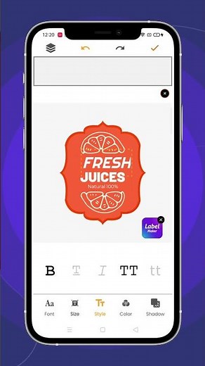 Make Professional Labels on Your Phone | Label Maker App Tutorial