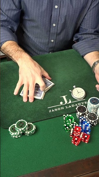 Poker School: How to Shuffle a Deck of Cards Like a Stack of Poker Chips