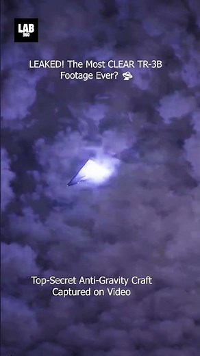 TR-3B Black Manta: Shocking Triangular UFO Finally Caught on Camera #shortsfeed #alien #uap