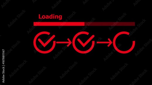 Businessman marking checklist with loading bar. Concept of task tracking, project development, management workflow, and monitoring ongoing business progress.