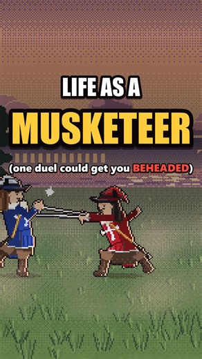 Life as a Musketeer 🤺 (one duel could get you BEHEADED)