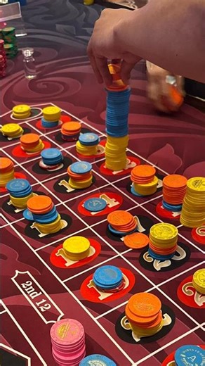 Roulette Table All-In on 12 … Then the Sweep came 🧹