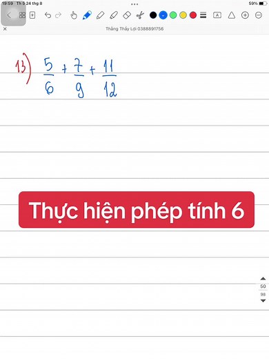 Thực hiện phép tính = cách tìm bội chung nhỏ nhất = casio dành cho phụ huynh học cùng bé học sinh lớp 6 #xuhuongtiktok #hoctoantrentiktok #hoctoan #thaygiaotoantiktok #tiktokgiaitri #learnontiktok #3phutgiuptro #hoccungtiktok #tiktok #study #studygram #studywithme #studyaccount #studymotivation #education #capcut #bàihọcmỗingày #moingayhoc1chut #thằngthầylợi #thangthayloi #hocsinh #xuhuong #xuhuong2023 #trending #trend #school #education #edutok #lifestyle #math #toan #experience #xuhuong2024 #x