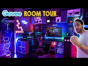 My Govee RGBIC Setup (2023) | My Room Tour & DEAL$