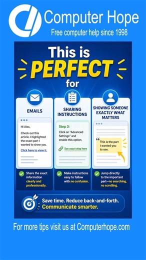 Copy ANY Text as a Link