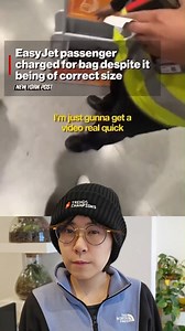 11K views · 11K reactions | Passenger's Shocking Experience with EasyJet's Bag Fees! #science #facts #easyjet | vt.physics | Facebook