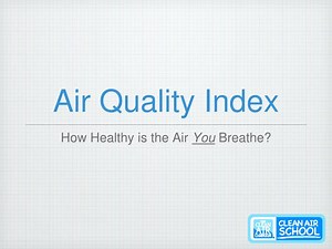 Air Quality Index - SlideServe