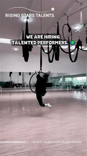 These aerial performers are INSANELY talented #AerialAcrobatics #TalentedPerformers