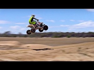 Honda TRX250R vs TRX450R ATV MX - Luke Gaisford