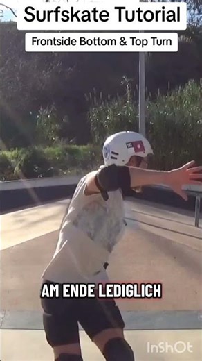 Surfskate Tutorial - Frontside Bottom & Top Turn (Deutsch)