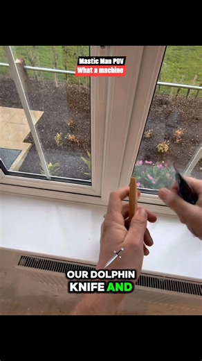 Sealing windows like an absolute machine #caulkinglikeapro #masticman #satisfyingvideo #siliconesealant #construction #constructionlife #tiler #tilersofinstagram #satisfaction #plumbers #plumber #plumberslife #caulking #caulkingprofessionals | MrMastic