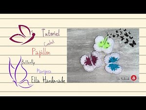 Tuto Crochet débutant papillon 🦋🦋