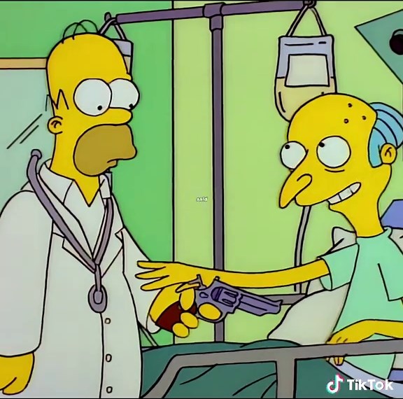 Burns was shot dead, and the residents of Chuntian Town were all suspects.#thesimpsons #fyp #cartoon #tiktok