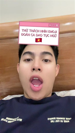 #LearnOnTikTok thầy giái đọc ca dao tục ngữ bằng emoji