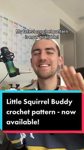 The Little Squirrel Buddy crochet pattern is now available! 🐿️ You can find it on my website through the link in my bio! I use a 5.5mm hook and size 6 yarn for these cute critters - can’t wait to see what you make! #crochet #crochetmezaddy #littlesquirrelbuddy #squirrel #crochetersoftiktok #crochetanimals #crochetsquirrel